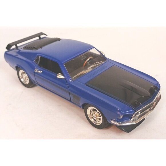1969 Ford Mustang 302 Boss Arko Die Cast 1:34 Scale Hood Trunk Doors Open - Picture 4 of 11